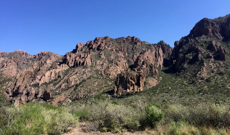 Big Bend Jagged Rocks