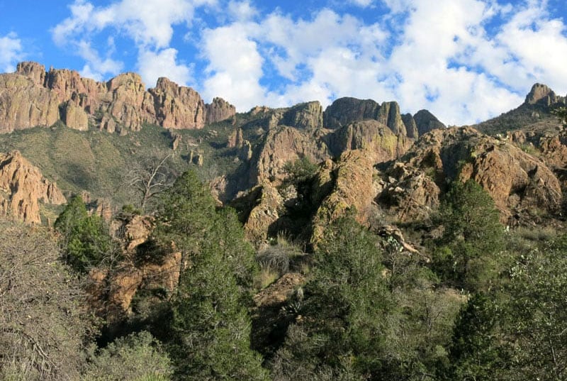 Big Bend Sunny Day Rocks