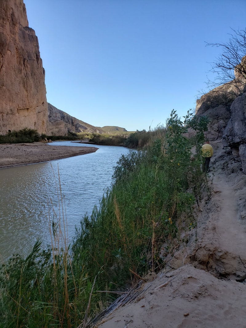 Boquillas Canyon Trail In The Morning