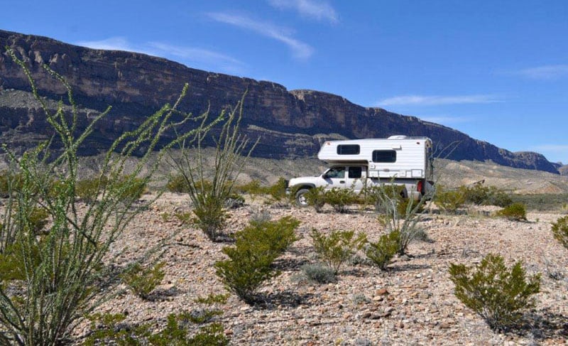 Camping In Big Bend