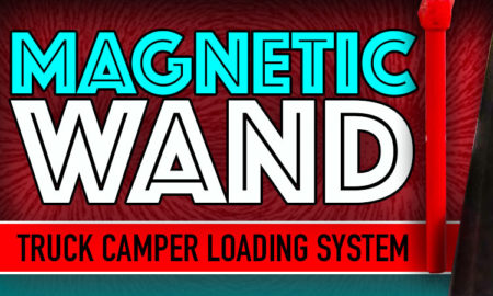 Magnetic Truck Camper Loading System