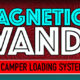 Magnetic Truck Camper Loading System