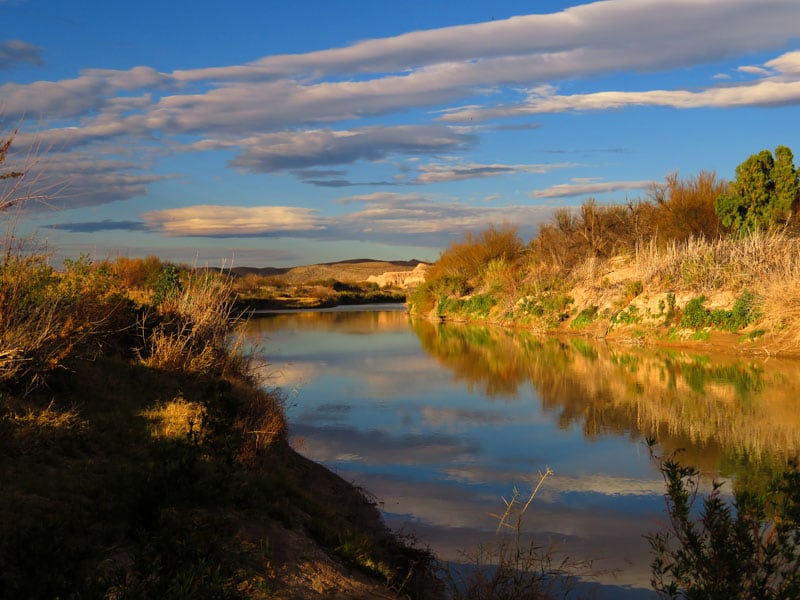 National Park Big Bend River Road