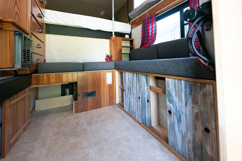 Pantry Below Bench Seat