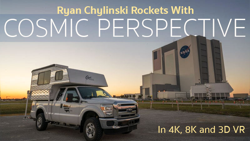 Ryan Chylinski and Cosmic Perspective create stunning launch videos