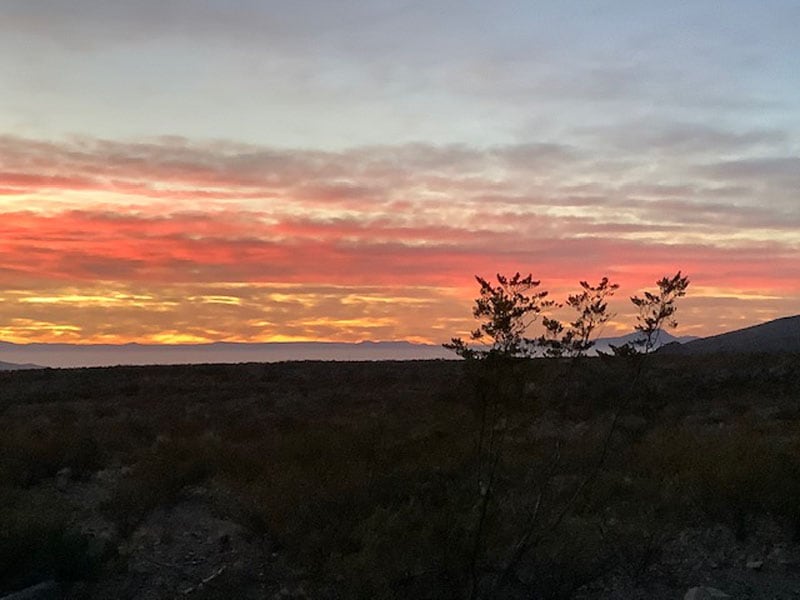 Sunrise In Big Bend National Park