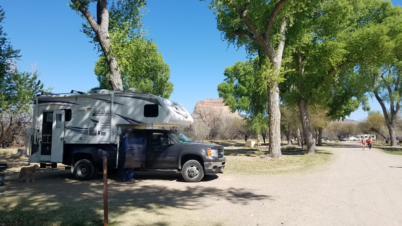 Site At Cottonwood Campground Big Bend