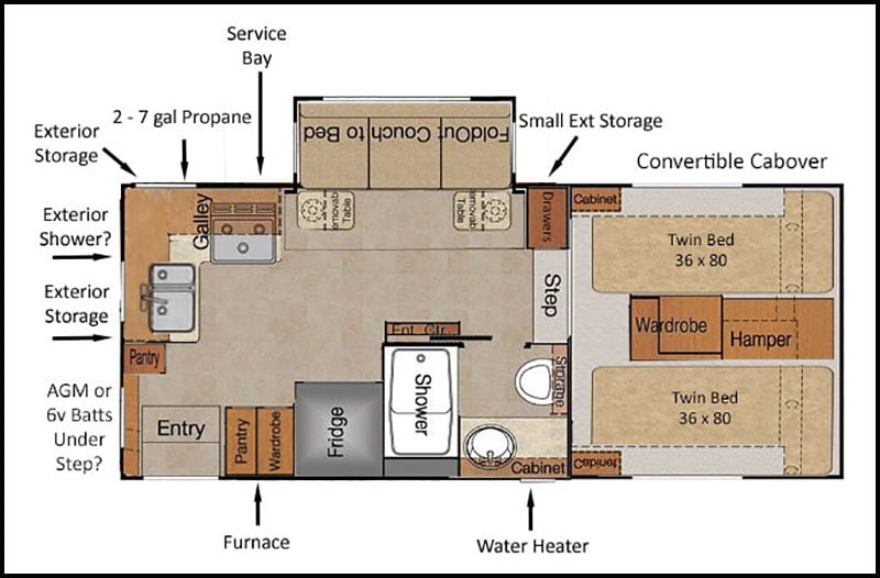 Winner Announced Floor Plan Contest 2 Truck Camper Magazine