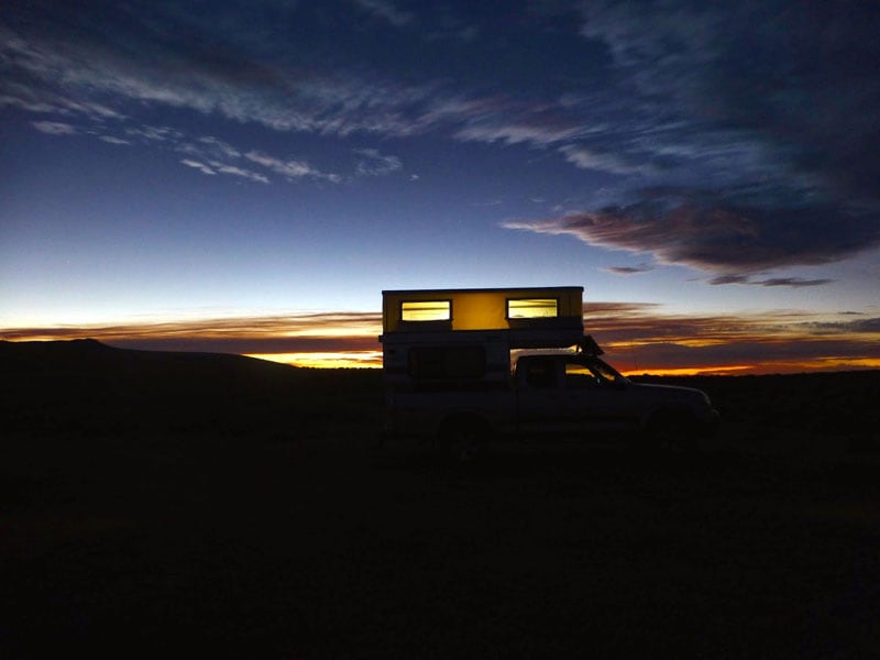 Boondocking Near Bodie