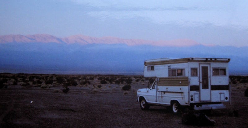 Camping-in-Panamint-Valley