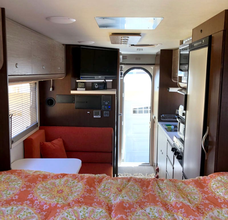 Inside Avi Camper Front To Back