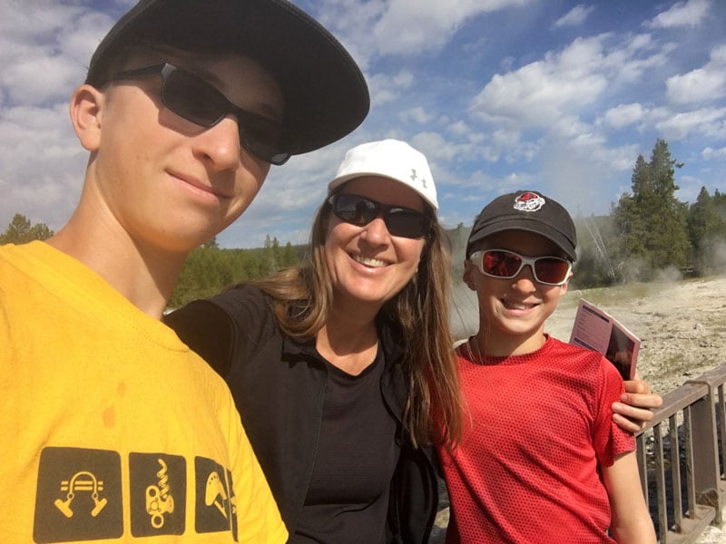 My Fabulous Kids At Yellowstone