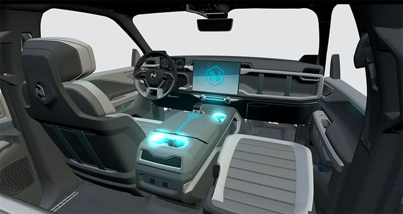 Nikola Badger Interior