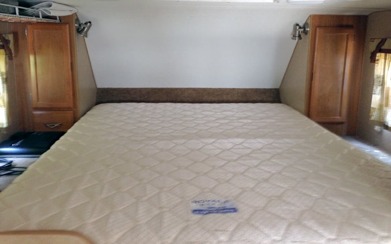 Original Mattress With Front Cabinets