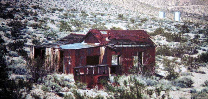 Rhyolite Miners Cabin