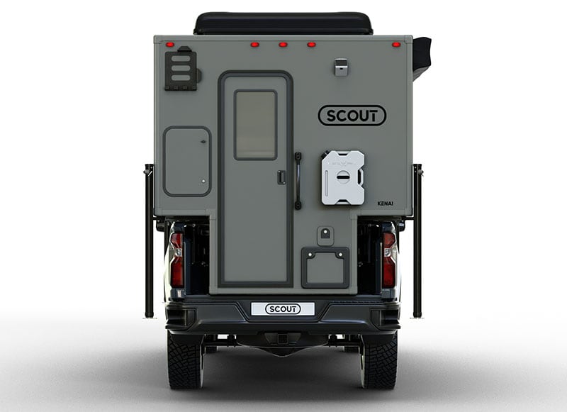 Scout-Kenai Camper Rear Profile
