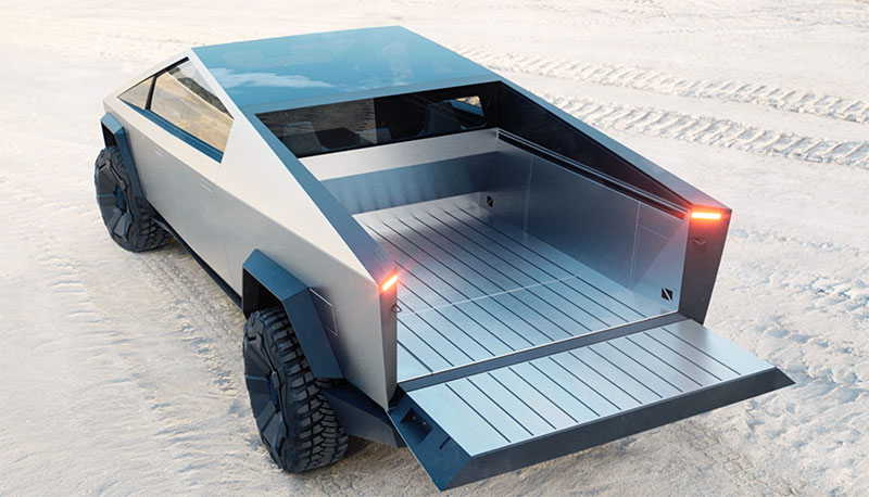 Tesla Cybertruck bed