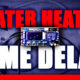 Water heater time delay for RVs