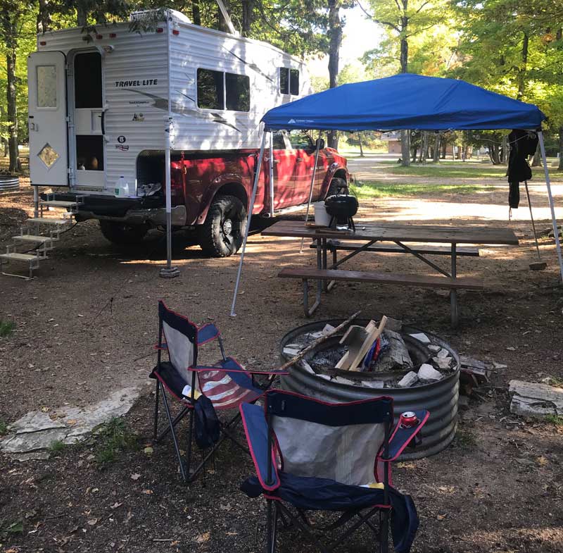 Camping Fayette Historic State Park