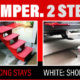 Two step solutions for a truck camper