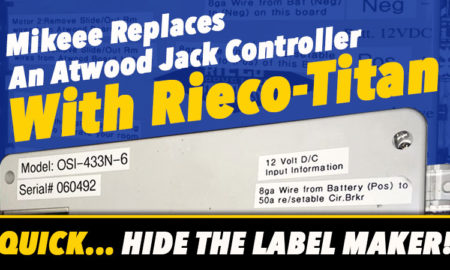 Replace Atwood Jack Controller with Rieco Titan