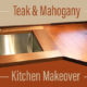 Teak and Mahogany Camper Kitchen Makeover