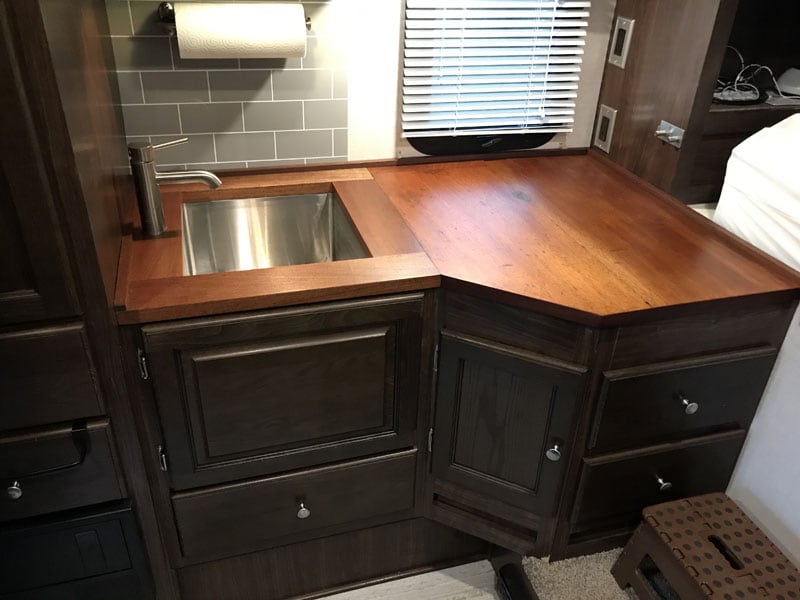 Teak And Mahogony Countertops