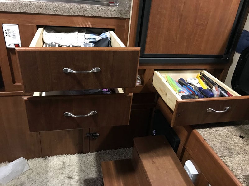 Three Drawers In Camper Instead Of Two