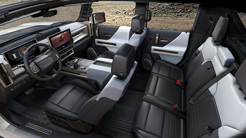 Hummer EV Interior Wide