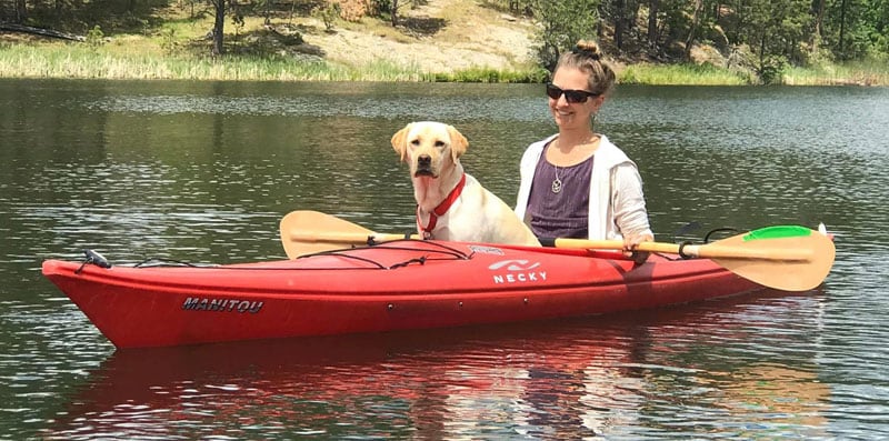 Kami And Tulsa Kayaking