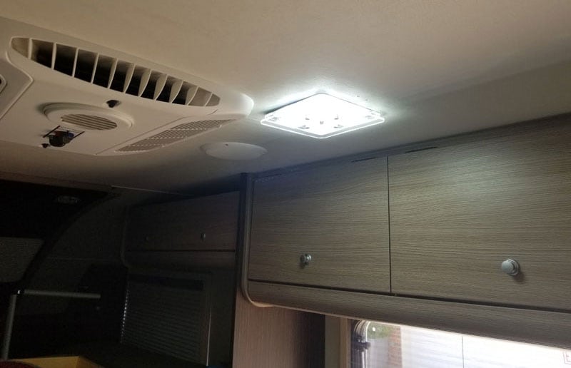 LED Light Replacement Above Dinette