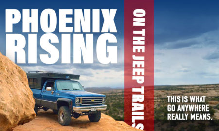 Phoenix Truck Camper on Jeep Trails