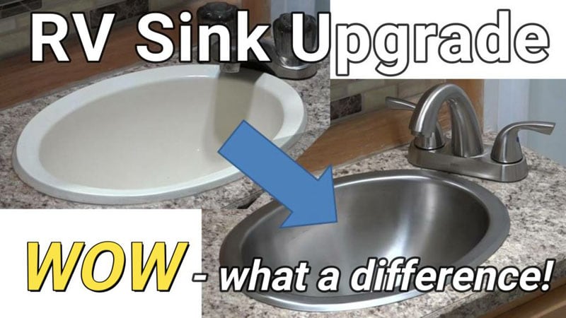 RV Sink And Faucet Upgrade