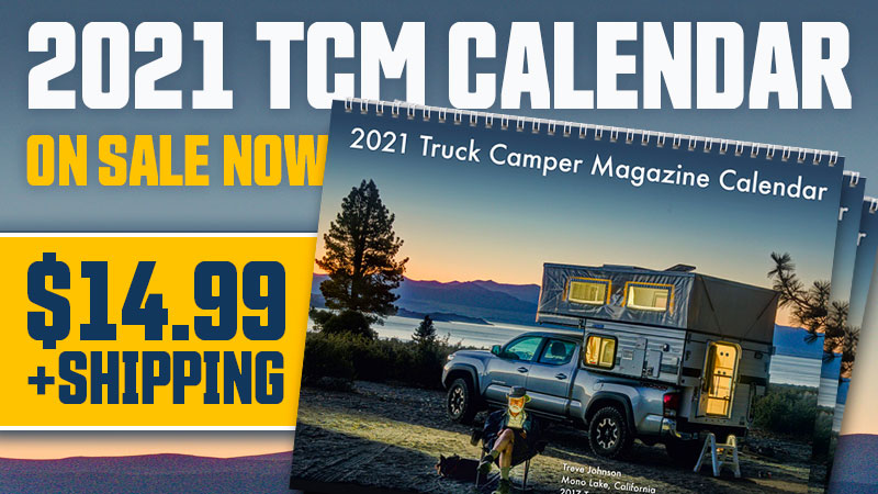 2021 Truck Camper Calendar