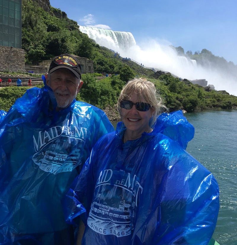 After Maid of the Mist Boat Ride