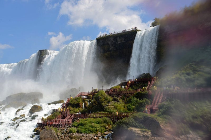 Below The Niagara Falls