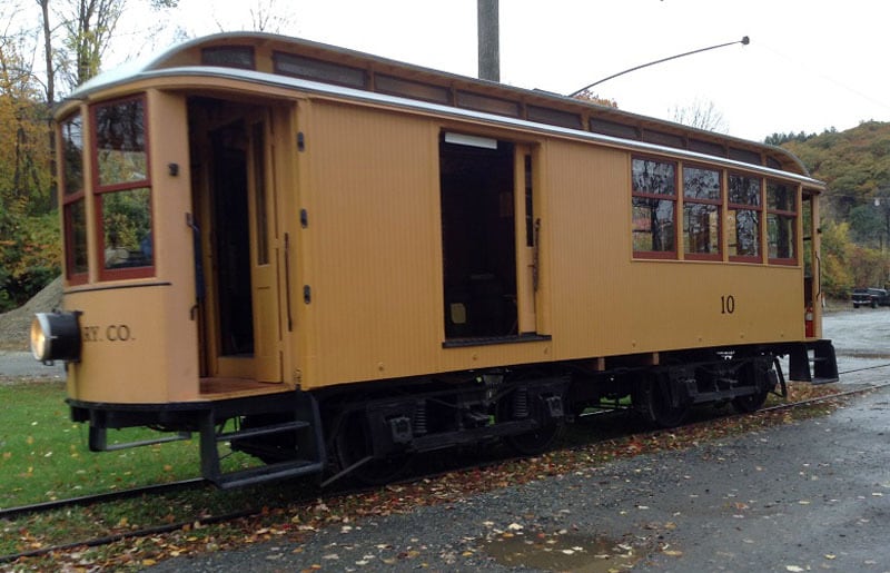 Bridge Of Flowers Trolley Massachusetts