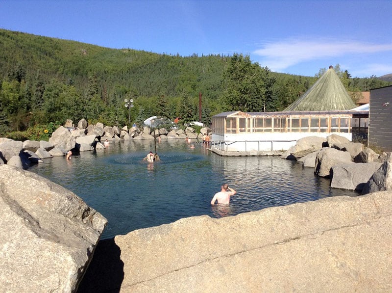 Chena Hot Springs Near Fairbanks Alaska