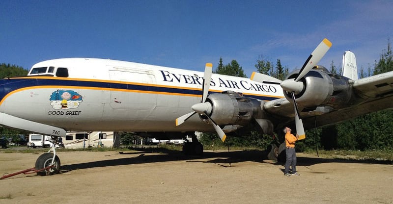 Chena Hot Springs Plane