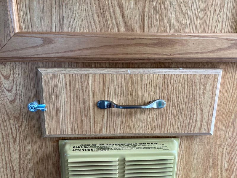 Drawer Lock Latched