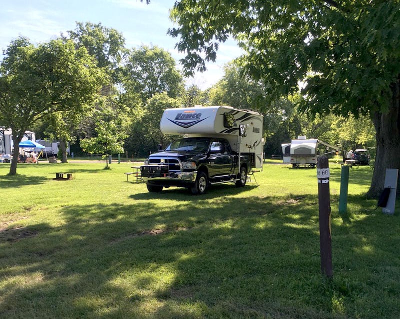 Four Mile Creek camping Youngstown NY