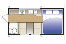 Hallmark Flatbed Nevada Floorplan