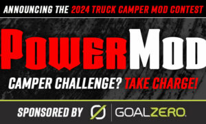 PowerMod truck camper mod contest sponsored by Goal Zero
