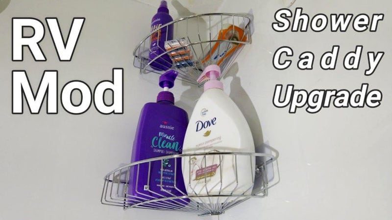 RV Bathroom Caddy Easy Mod