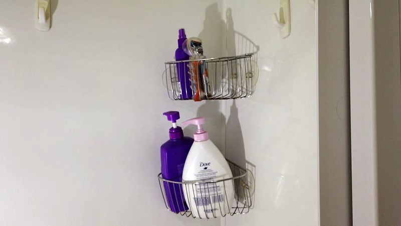 RV Shower Caddy Upgrade - Truck Camper Magazine