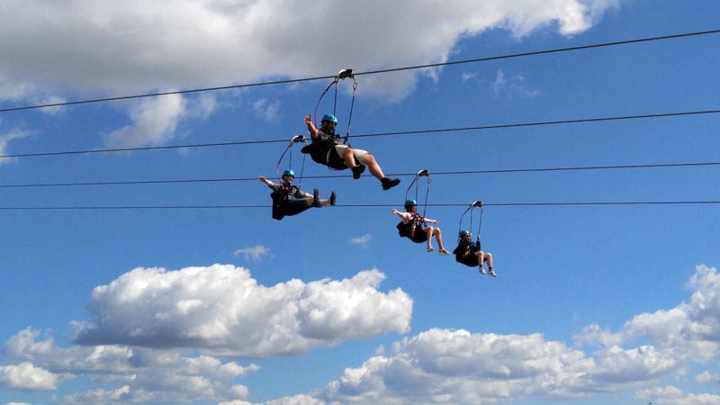 Zip Line at Niagara Falls