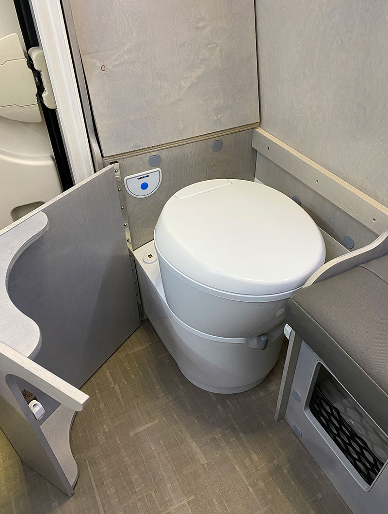 Cirrus 620 Cassette Toilet Reveal