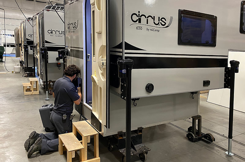 Cirrus 620 Being Built At NuCamp Factory