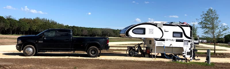 Covid Setup RV Park Texas