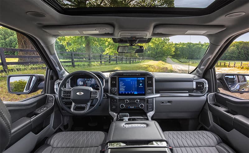 Ford F 150 Interior Wide